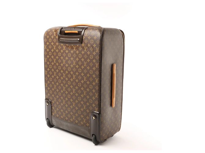 Borsa da Viaggio Louis Vuitton Pegase 65 Monogram Canvas Marrone M23295 - vista 4