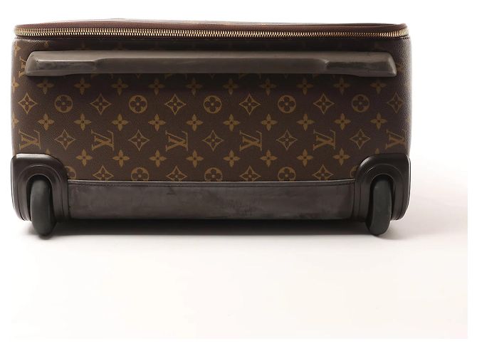 Borsa da Viaggio Louis Vuitton Pegase 65 Monogram Canvas Marrone M23295 - vista 6