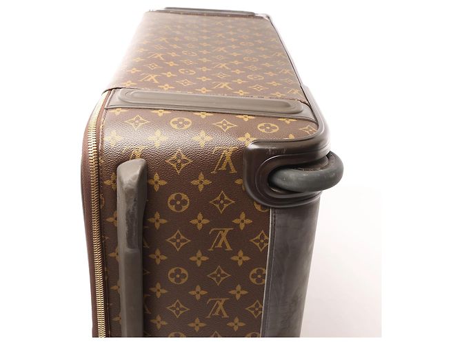 Borsa da Viaggio Louis Vuitton Pegase 65 Monogram Canvas Marrone M23295 - vista 7