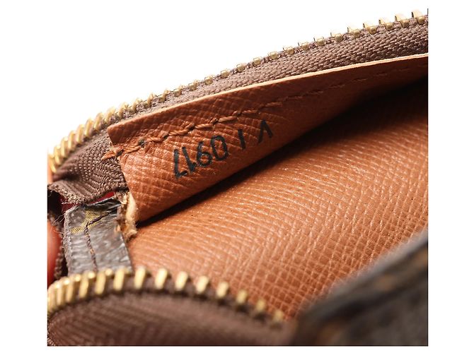 Borsa a tracolla Louis Vuitton Babylone Classic Monogram Canvas marrone M51102 - vista 13