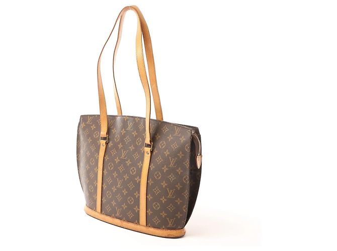 Borsa a tracolla Louis Vuitton Babylone Classic Monogram Canvas marrone M51102 - vista 2