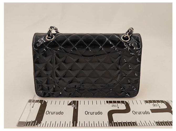 Chanel Timeless - Borsa Classic Double Flap in agnello trapuntato Medium Nero - vista 2