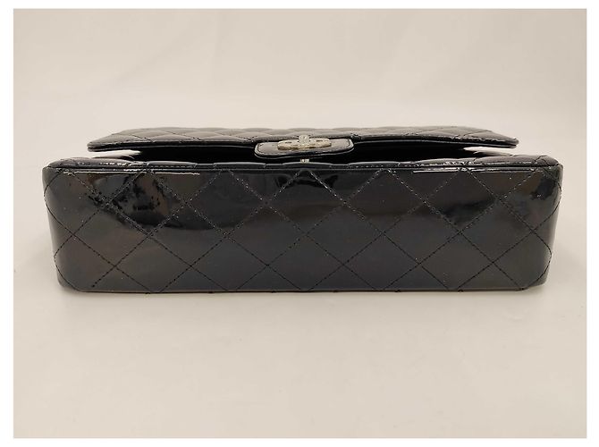 Chanel Timeless - Borsa Classic Double Flap in agnello trapuntato Medium Nero - vista 6