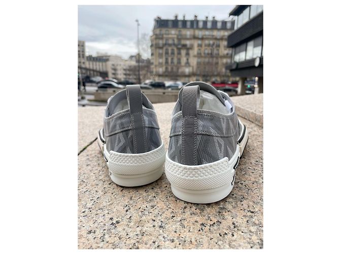 Dior B23 CD Diamond Sneakers Basse Grigio - vista 3