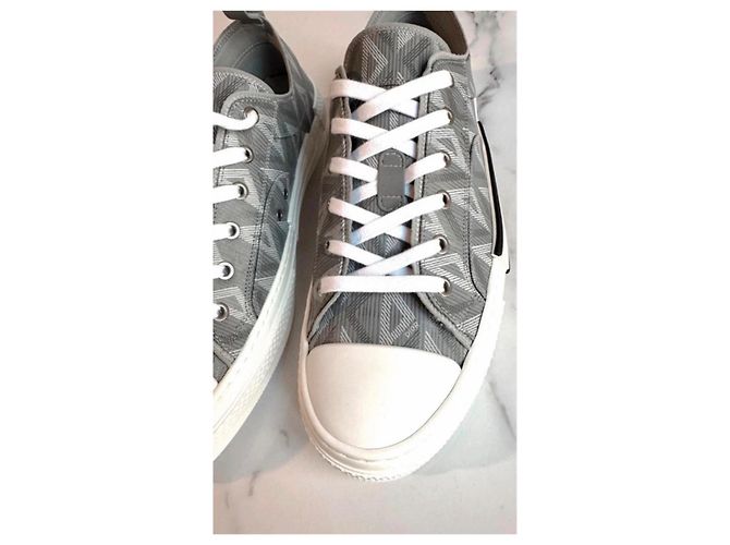 Dior B23 CD Diamond Sneakers Basse Grigio - vista 6