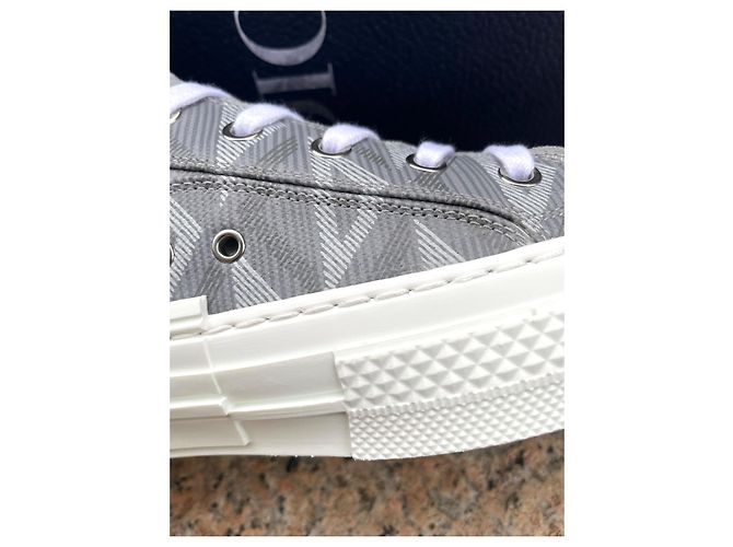 Dior B23 CD Diamond Sneakers Basse Grigio - vista 5