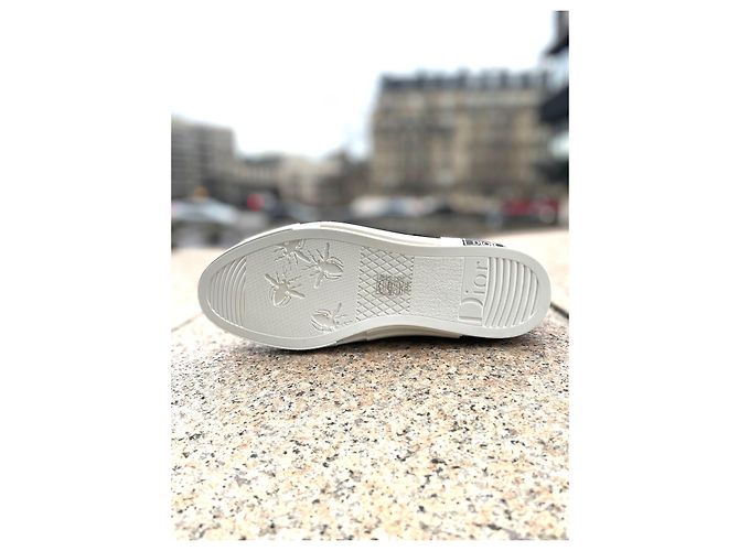 Dior B23 CD Diamond Sneakers Basse Grigio - vista 6