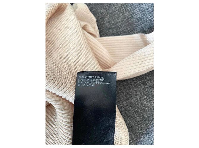 Balenciaga Rippstrickpullover - Beige - Ansicht 11