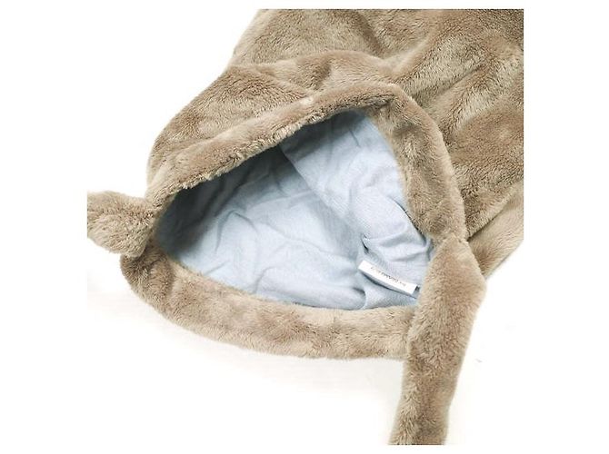 Autre Marque ts(s) × BEAMS BOY Exclusive Eco Fur 2way Bag Marrone Beige - vista 5