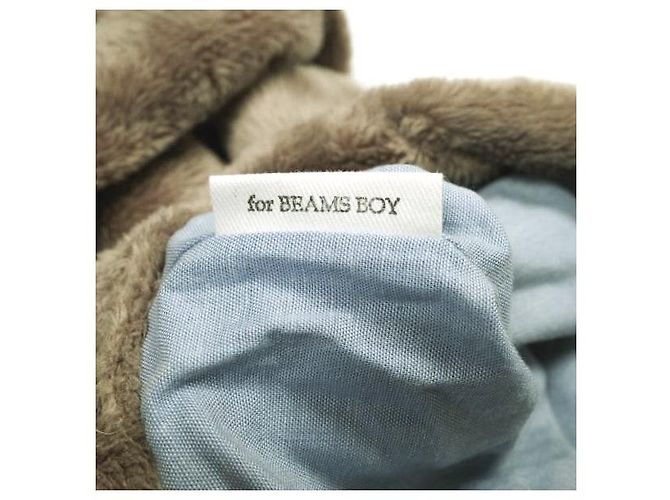 Autre Marque ts(s) × BEAMS BOY Exclusive Eco Fur 2way Bag Marrone Beige - vista 9