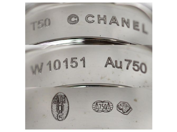 Chanel Coco Crush Ring aus 18K Weißgold J10570 - Ansicht 4