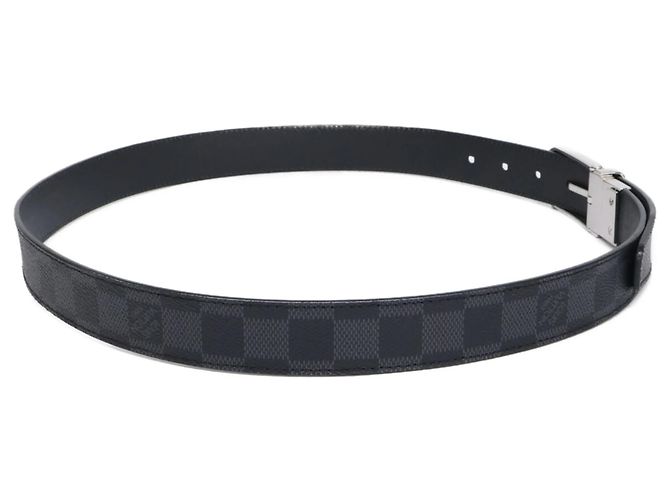 Cintura Louis Vuitton M6834 Cintura Seattle Damier Graphite - vista 4