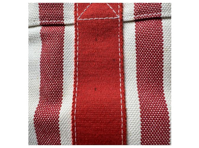 Hermès Borsa Tote Hermes Cannes PM con Pouch Rosso Crudo - vista 15