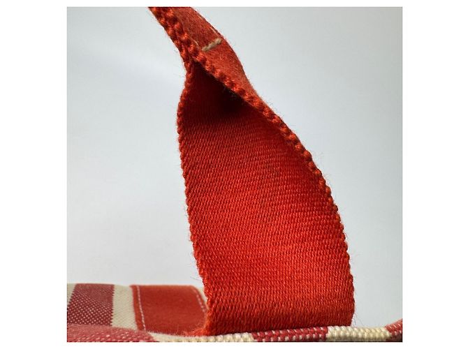 Hermès Borsa Tote Hermes Cannes PM con Pouch Rosso Crudo - vista 18