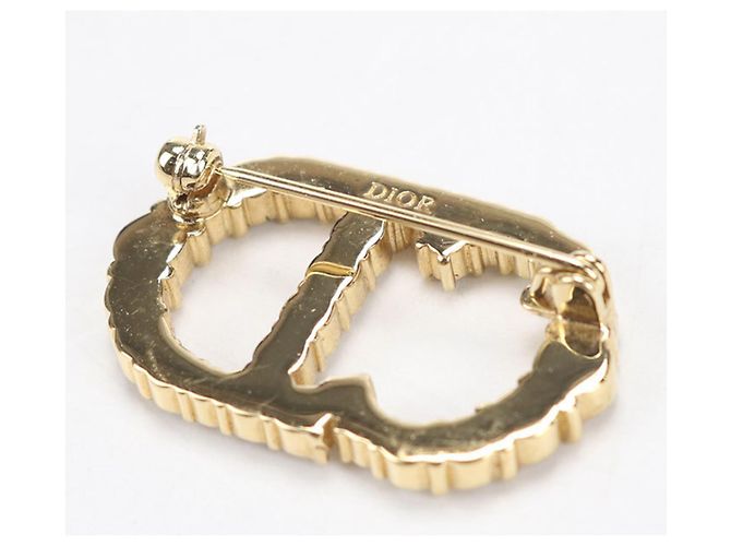 Spilla in oro Christian Dior V0362CDLCY_D301 D'oro - vista 3