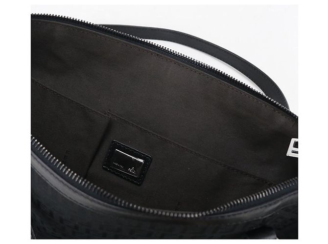 Borsa Tote Fendi Zucchino nera Nero - vista 5
