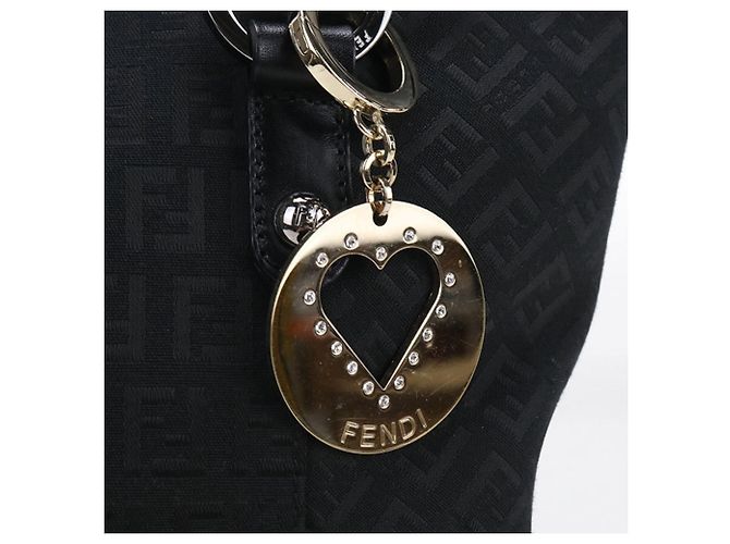 Borsa Tote Fendi Zucchino nera Nero - vista 6