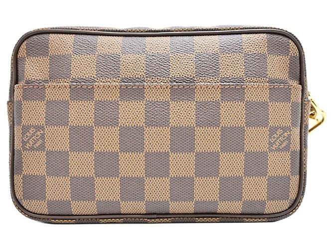 Borsa a tracolla Pochette Billet Macao Louis Vuitton Marrone - vista 2