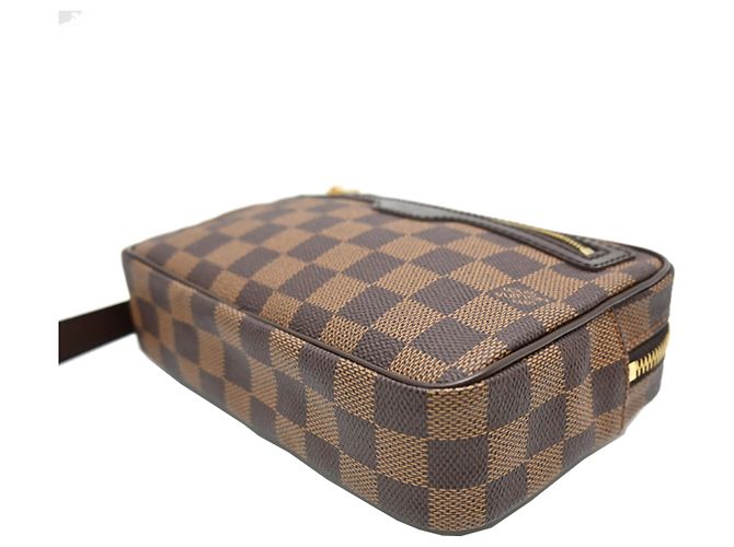 Borsa a tracolla Pochette Billet Macao Louis Vuitton Marrone - vista 3