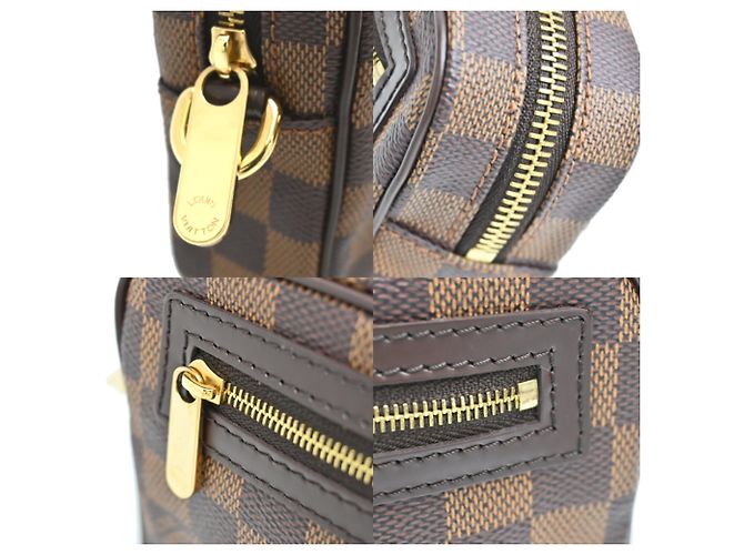 Borsa a tracolla Pochette Billet Macao Louis Vuitton Marrone - vista 6