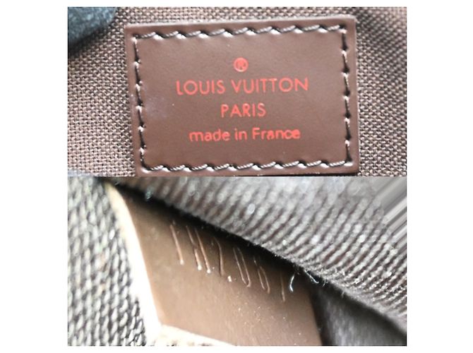 Borsa a tracolla Pochette Billet Macao Louis Vuitton Marrone - vista 7