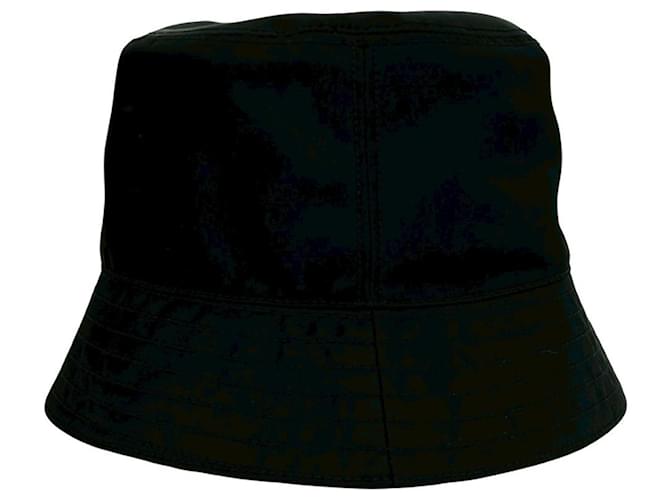 Cappello bucket Prada Re-Nylon con logo Nero - vista 4