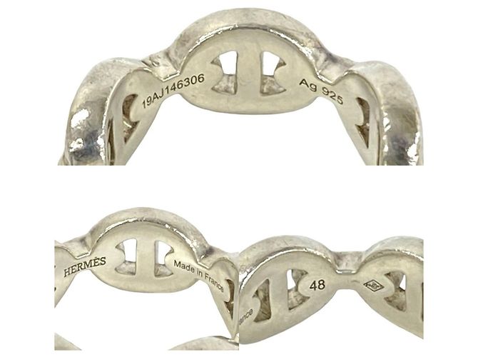 Ring Hermès Anillo Enchainée Hermes Plata - vista 3