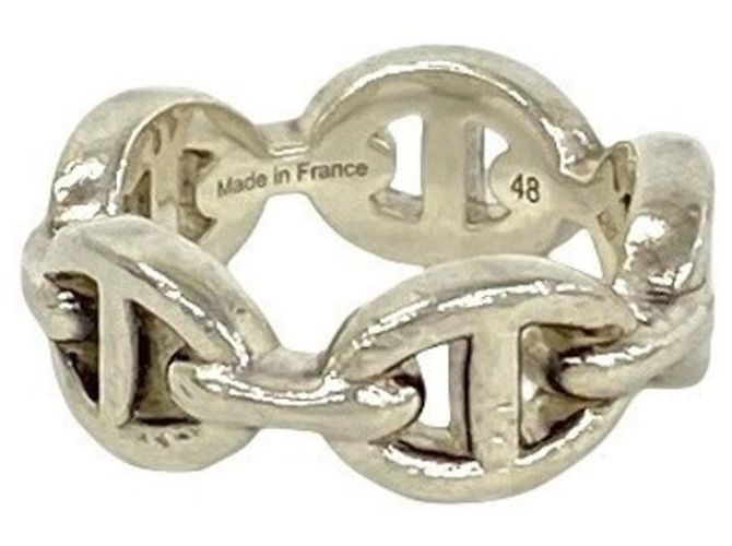 Ring Hermès Anillo Enchainée Hermes Plata - vista 5