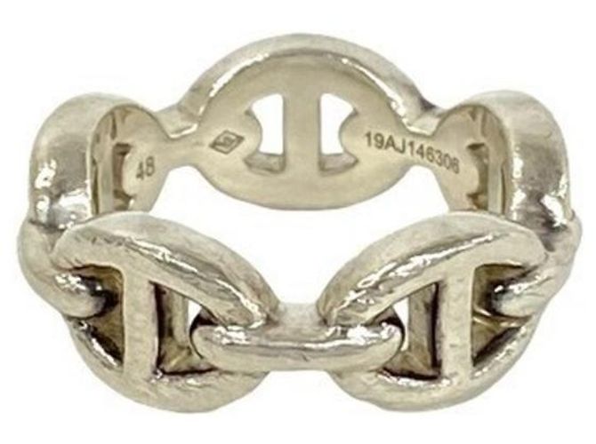 Ring Hermès Anillo Enchainée Hermes Plata - vista 6
