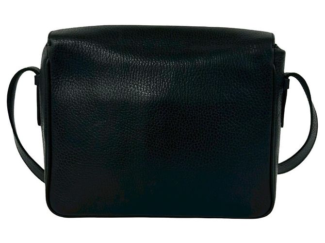 Céline CELINE Vintage Starball Hardware Leather Schultertasche Schwarz - Ansicht 3