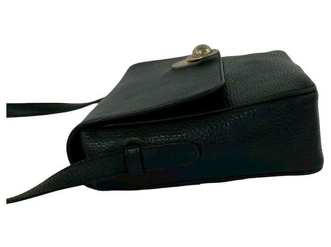 Céline CELINE Vintage Starball Hardware Leather Schultertasche Schwarz - Ansicht 5