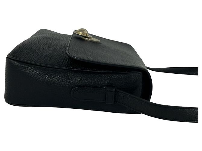 Céline CELINE Vintage Starball Hardware Leather Schultertasche Schwarz - Ansicht 6