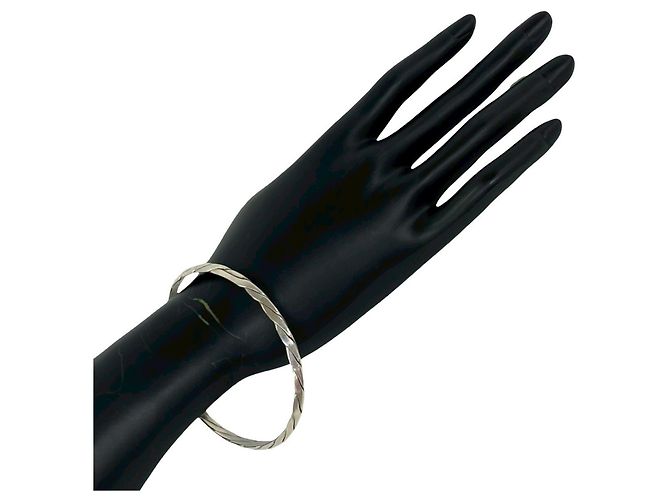 Tiffany & Co Bracciale rigido Tiffany Knife Edge Twist in Argento 925 - vista 2