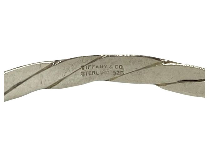 Tiffany & Co Bracciale rigido Tiffany Knife Edge Twist in Argento 925 - vista 3