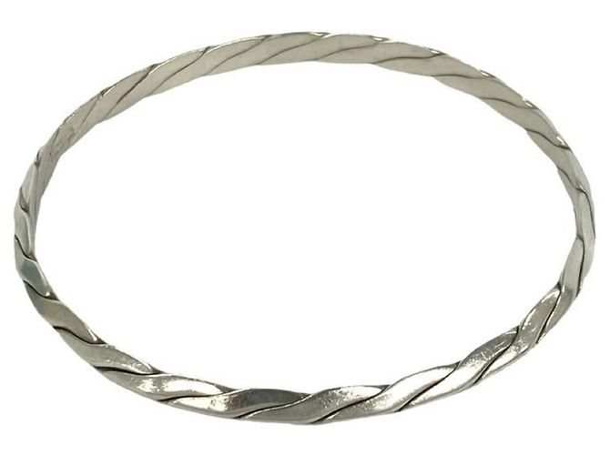 Tiffany & Co Bracciale rigido Tiffany Knife Edge Twist in Argento 925 - vista 6
