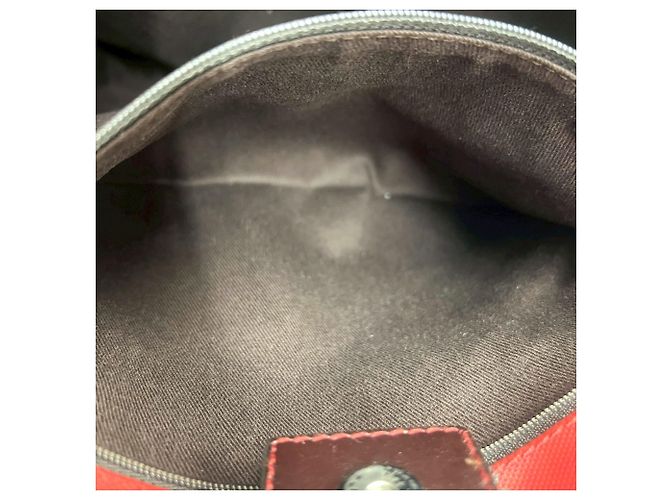 Mini borsa tote Loewe Anagram Logo Marrone Rosso - vista 10
