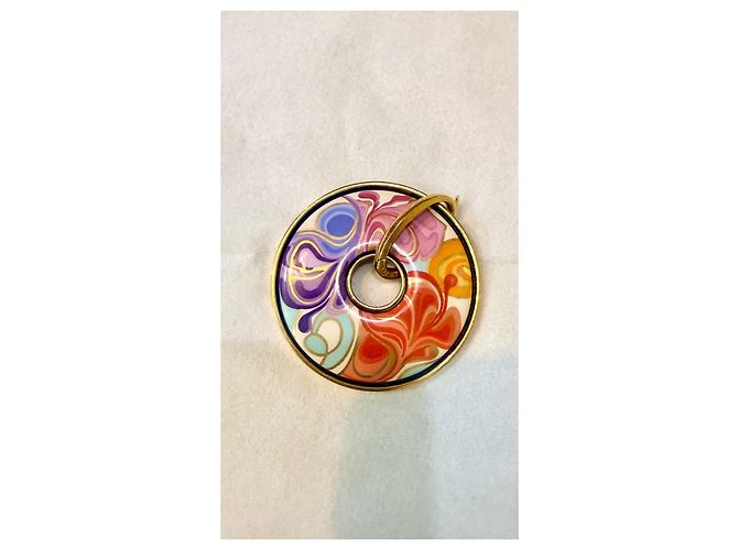 Frey Wille Pendente Hommage à Gustav Klimt Multicolore D'oro - vista 2