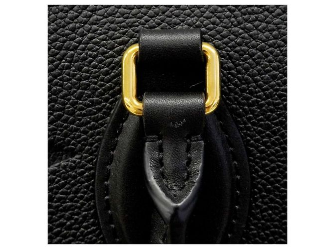 Borsa Tote Louis Vuitton Monogram Empreinte OnTheGo GM Nero - vista 10