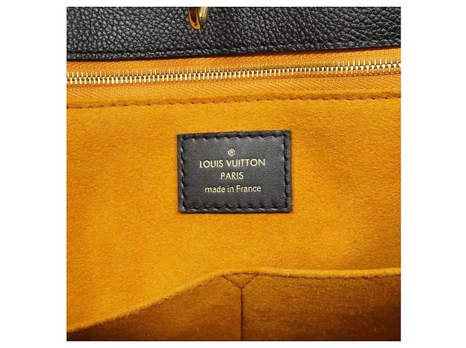 Borsa Tote Louis Vuitton Monogram Empreinte OnTheGo GM Nero - vista 5