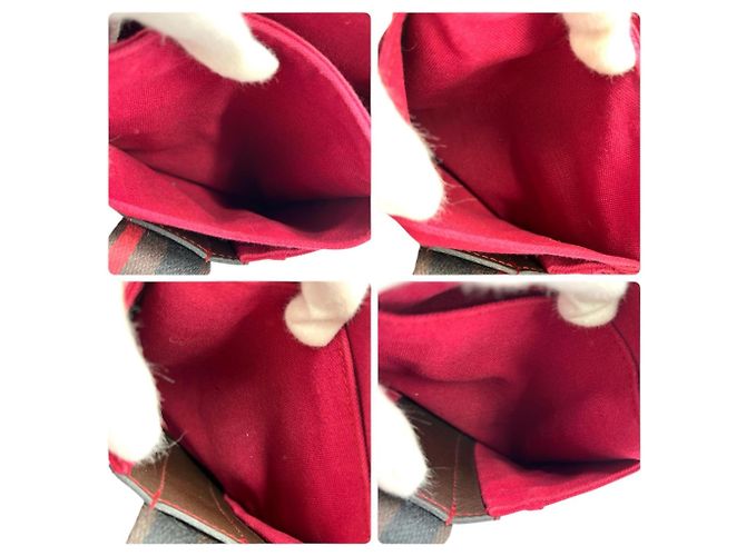 Hermès Bolso Hermes Troca Horizontal PM Canvas Rosa Roja - vista 6