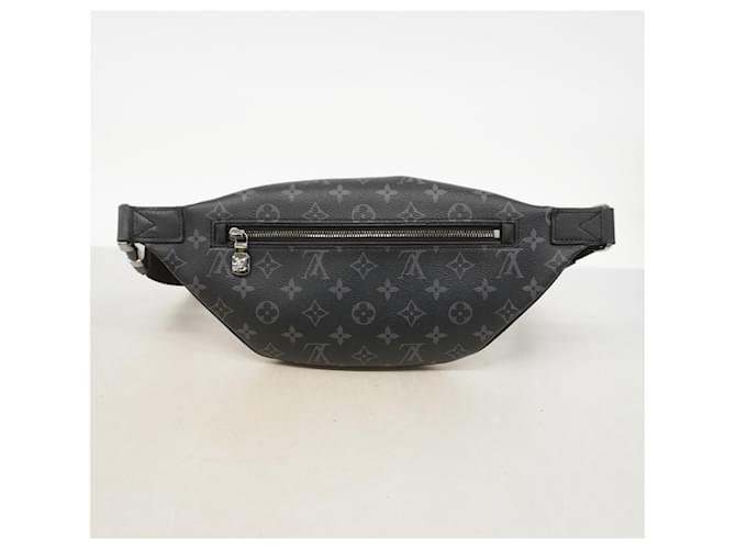 Louis Vuitton Monogram Eclipse Discovery Bumbag PM Nero - vista 11