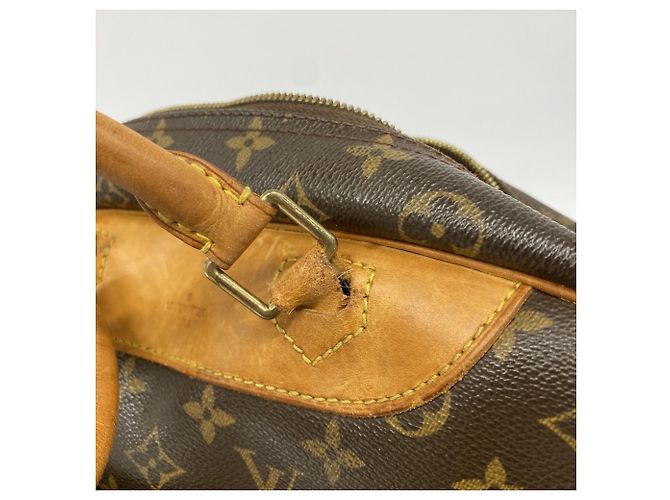 Borsa Louis Vuitton Monogram Deauville Marrone - vista 6