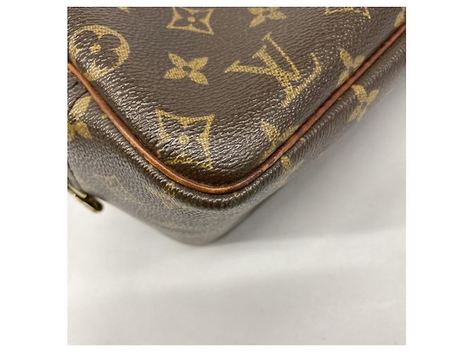 Borsa Louis Vuitton Monogram Deauville Marrone - vista 8