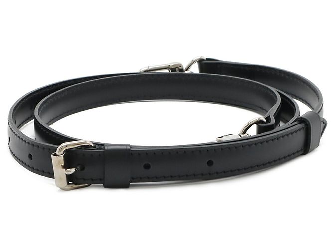 Tracolla in pelle Epi Louis Vuitton Nero - vista 2