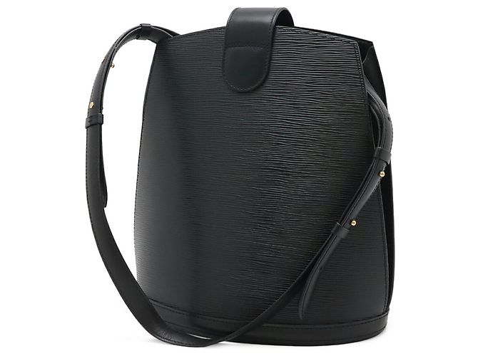 Borsa a Spalla Louis Vuitton Epi Cluny Nero - vista 3