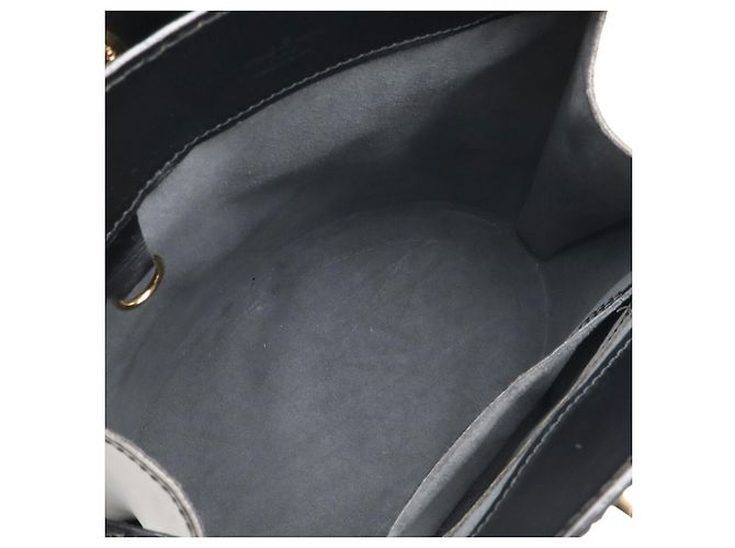Borsa a Spalla Louis Vuitton Epi Cluny Nero - vista 7