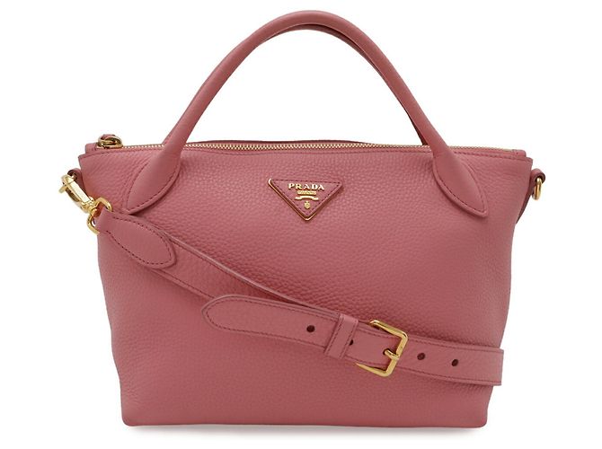 Borsa a mano/Borsa a tracolla Prada Vit Daino Rosa - vista 2