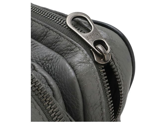 Borsa a Spalla Bottega Veneta Intrecciato Nero - vista 5