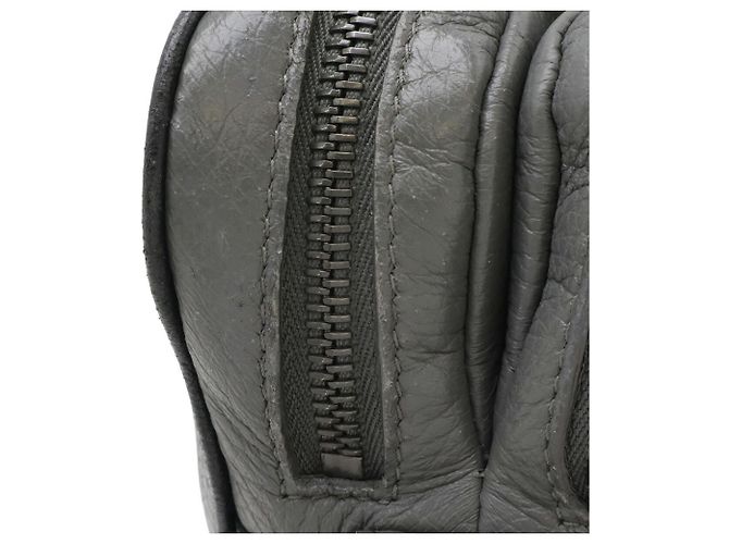 Borsa a Spalla Bottega Veneta Intrecciato Nero - vista 6