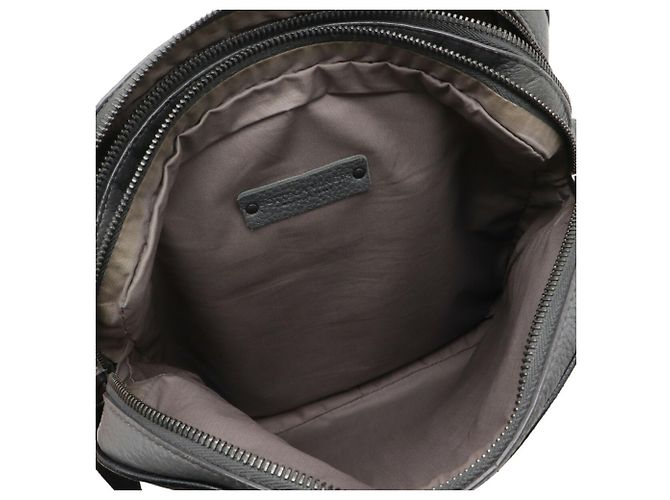 Borsa a Spalla Bottega Veneta Intrecciato Nero - vista 8
